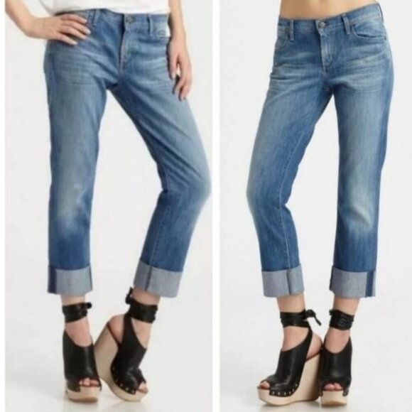 Citizens of Humanity Dani Cropped Straight Leg Jeans Size 30 - Picture 1 of 10